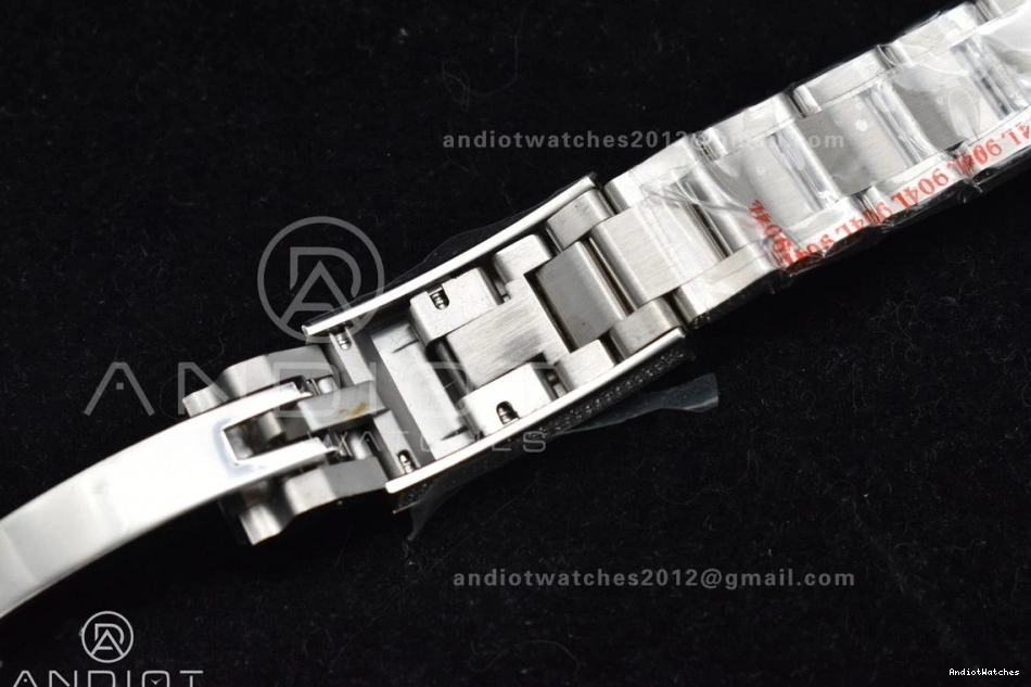 Full Bracelet Diamond 849 Diamonds On 40mm AMGF Sleek Best VR On Dial Edition SS GMT 1007
